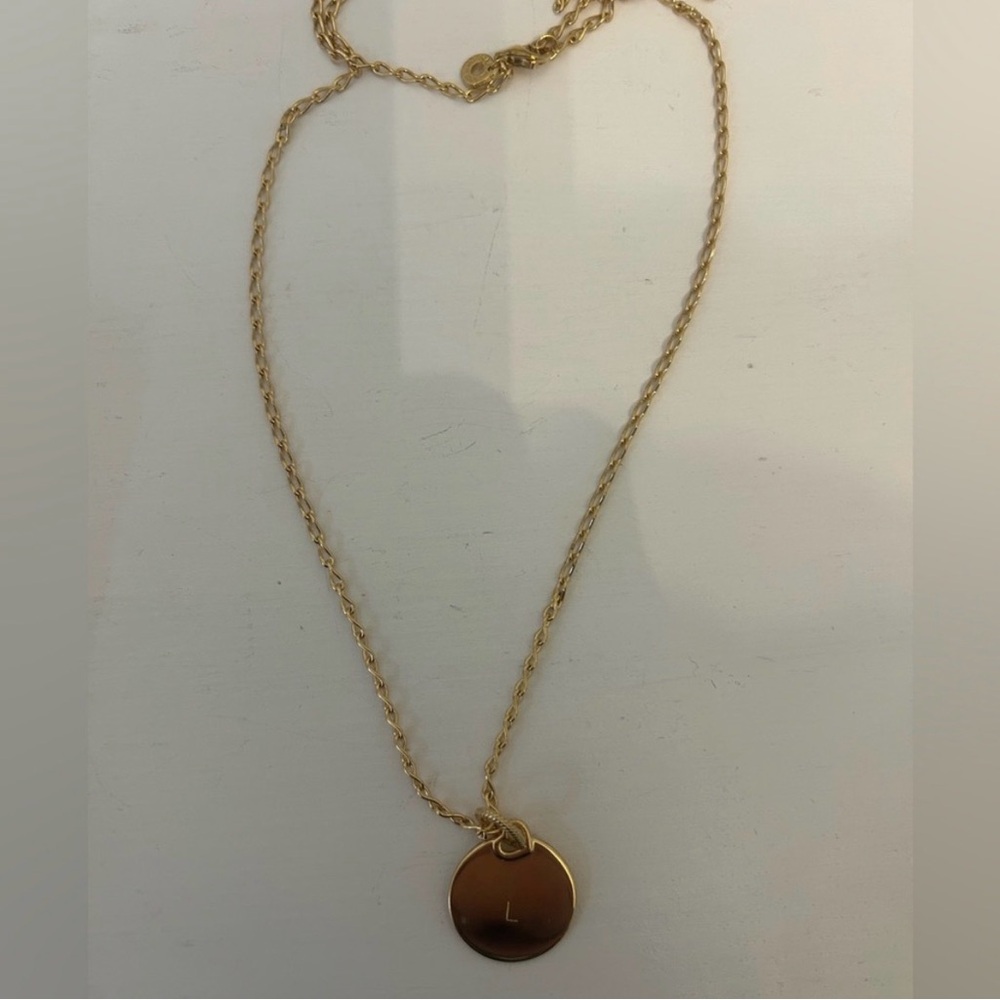 Pandora initial necklace letter L